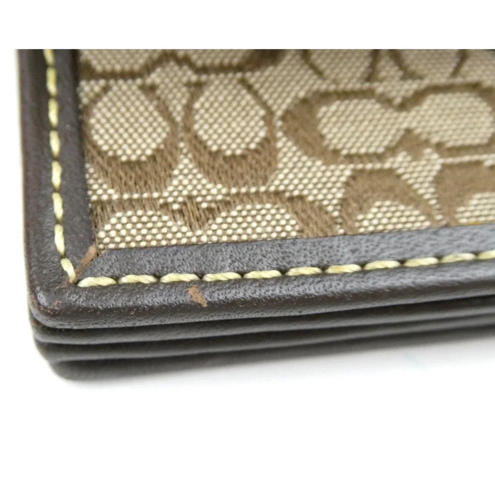 Coach signature khaki